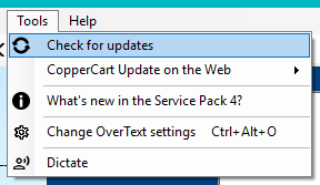 Updates in OverText 2022 (Menus)